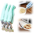 3 Pcs Hot Plate Grippers, 2026 Upgraded Multi Purpose Hot Plate Gripper, Anti-Scald Bowl Dish Grippers for Kitchen (Green)
