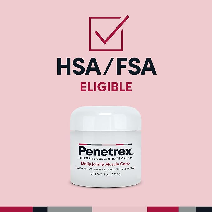 Penetrex Joint & Muscle Therapy Trio - Soothing Comfort for Back, Neck, Hands, Feet - Premium Whole Body, Rub with Arnica, Vitamin B6 MSM & Boswellia - 2oz, 3oz, 4oz