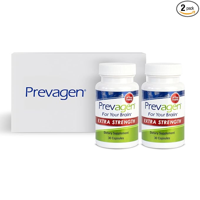Prevagen Extra Strength - 30 Capsules (2 Pack) | Formulated for Your Brain | 20mg of Apoaequorin Plus Vitamin D3