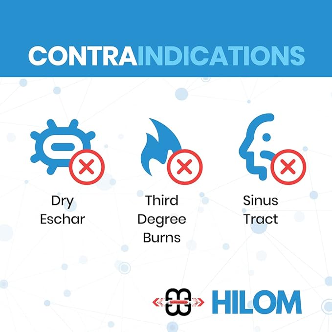 Hilom Silicone Foam Dressing with Adhesive Border 4 in x 10 in (10 Pack) Waterproof Dressing | Moist to Heavily Draining Wounds Including Pressure Ulcer, Burns, or Lacerations | Latex Free…