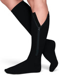 TheraMagic® Zipper Compression Socks for Men & Women, 20-30mmHg Closed Toe Graduated Zippered Compression Stocking