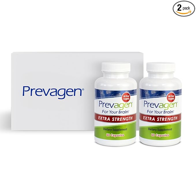 Prevagen Extra Strength - 120 Capsules (4 Month Supply) | Formulated for Your Brain | 20mg of Apoaequorin Plus Vitamin D3
