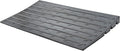 Silver Spring 2.5" High Rubber 3-Channel Threshold Ramp for Wheelchairs, Mobility Scooters, and Power Chairs, with Slip-Resistant Surface - DH-UP-8