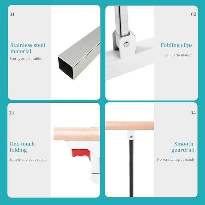 Bed Rails for Elderly Adults, Rail Assist for Seniors Safety,Folding Bed Assist Seniors Safety Bed Guard Rail Handle to Prevent Falling Out of Bed,Bed Side Grab Rail Bed Cane,36.6"x14.2"