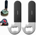 Magnetic 2-IN-1 Ring-Pull Can Opener, Beer Bottle Opener, Manual Can Opener Easy for Seniors, Pet Food, Cat Cans, Beer, Gadgets for People with Arthritis, kitchen gadgets, 2-Pack