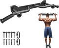 Kipika Heavy Duty Wall Mounted Doorway Pull Up Bar, Multifunctional Chin Up Bar, Portable Fitness Door Bar, Body Workout Home Gym System