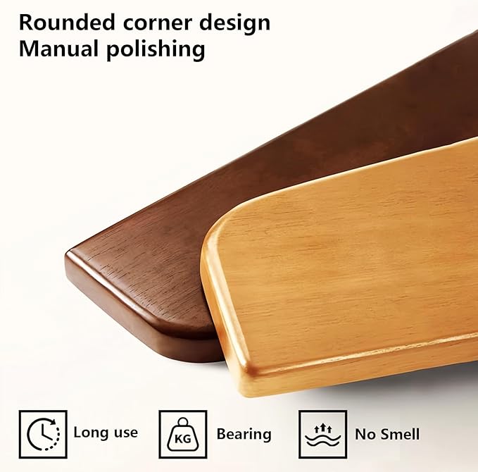 Wall Mounted Piano Key Hanger | Flip Style Hook | Entrance Wall Art Hook, Made of Oak Wood (3 Times Painted, 4 Times Polished) (Tray Beech, 10Hooks)