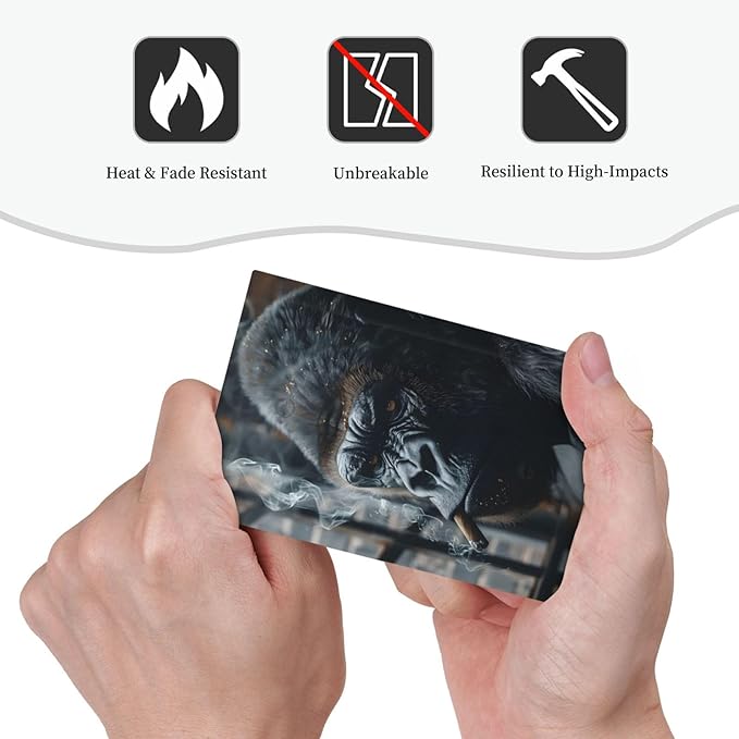 Funny Animal Smoking Black Orangutan Light Switch Cover Plate 1 Gang No Device Blank Electrical Wall Plates Faceplate Decorative Switch Plate Covers for Farmhouse Home Office Decor