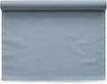 MY DRAP Washable and Reuseable Cloth Placemat - 17.7 x 12.6 in (12 Per Roll, Cotton Foggy Blue)