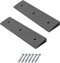 Heavy Duty Rubber Curb Ramps, 2'' Rise, 2 Pack, 6600 LBS/3T Capacity, for Driveway, Loading Dock, Bike, Vehicle, Warehouse, Sidewalk, Wheelchair