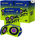 OOwl Mighty Steam Eye Mask, 24 Pack Disposable Self-Heating Warm Compress for Dry Eyes, Puffy Eyes, and Fatigue Relief, Unscented Heated Sleep Mask for Travel, Spa, Home & Gifts for Women & Men