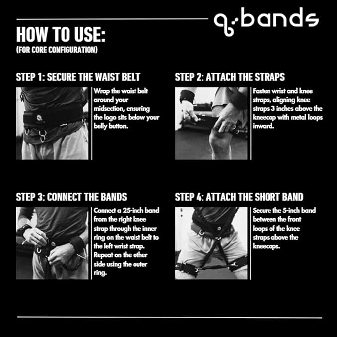 Durable Exercise Bands for Strength Training, Mobility & Stretching - Versatile Safety Sleeved Training Bands for Home, Gym or Outdoor Workouts