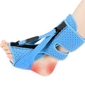 Plantar Fasciitis Night Splint-Upgrade 3 Adjustable Planter Facetious Relief Brace,Plantar Fasciitis Relief Women Men Straps,Support Relief Foot Drop Achilles Tendonitis Day Night(Blue-1PC)