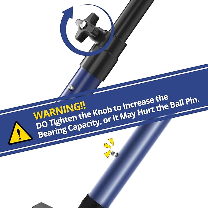 XINQIAO Cabinet Jacks for Installing Cabinets, Heavy Duty Third Hand Tools Adjustable Support Pole from 23.6 in to 45.3 in, 2 PCS