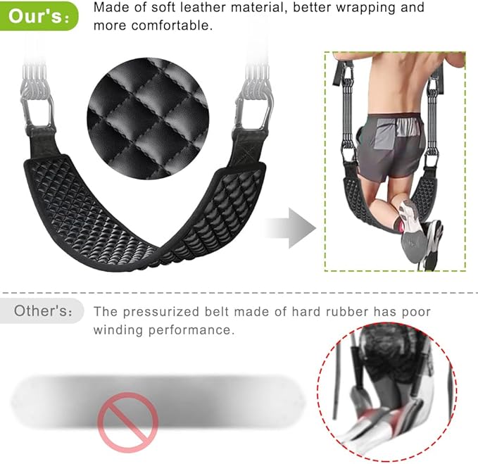 Kipika Heavy Duty Wall Mounted Doorway Pull Up Bar, Multifunctional Chin Up Bar, Portable Fitness Door Bar, Body Workout Home Gym System