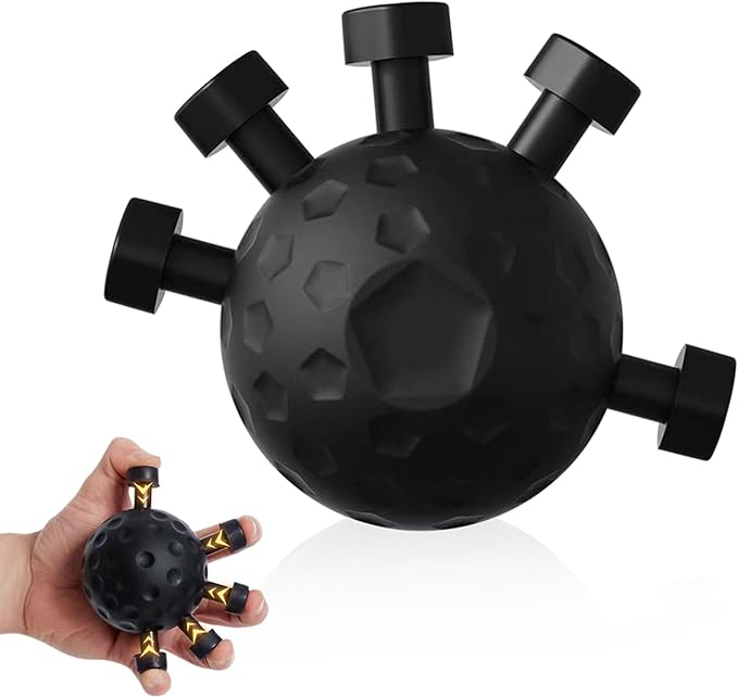 Finger Grip Strengthener, Finger Strength Trainer, Grip Strength Trainer Ball, Adjustable Hand Grip Strengthener, Silicone Grip Strength Trainer