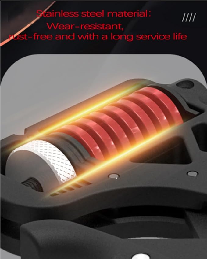 Grip strength trainer, Grip strength enhancer, Adjustable resistance 11-350 pounds (5-160 kilograms),Hand gripper strengthener can quickly strengthen the wrist, forearm and fingers, which is helpful for hand treatment and strength recovery