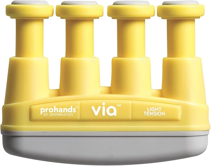 Prohands VIA Hand Exerciser, Finger Exerciser (Hand Grip Strengthener), Spring-Loaded, Finger-Piston System, Isolate and Exercise Each Finger