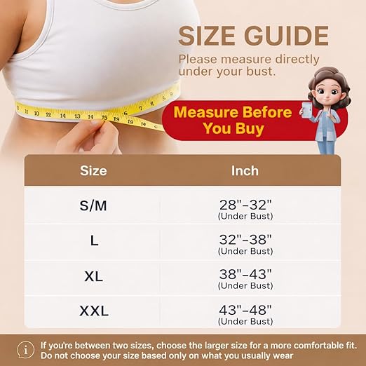 Fit Geno Posture Corrector for Women Invisilite: Invisible Lightweight Back Brace for Neck Shoulder & Upper Back Pain Relief - Improve Posture Correct Hunchback Slouching Under Clothes XX-Large