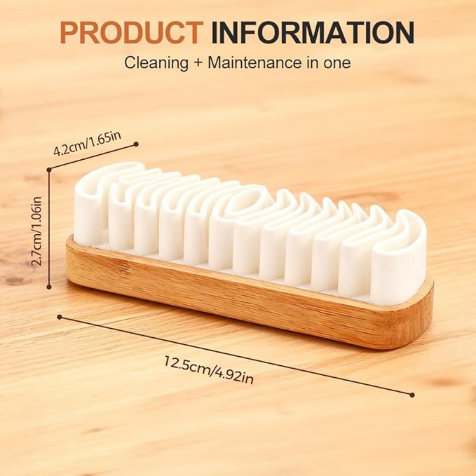 Suede Brush, 2026 New Cleaner for Shoe Care Accessorie, Gentle Shoe Cleaner Scrub Tool for Nubuck, Velvet, Suede Boots, Sneakers, Bags (1pca)