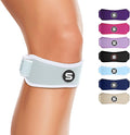 Sleeve Stars Swedish Brand Patellar Tendon Support Strap for Women & Men Effective Osgood Schlatter Knee Brace Youth & Kids Knee Brace with 3 Adjustable Length fits 12"-24" (Single/Mint Green/Adult)