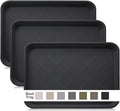 Boot Tray for Entryway Indoor, Heavy Duty Shoe Mat Tray 3 Packs, 16.7"x12.8" Waterproof Shoe Trays