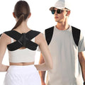 Posture Corrector for Women and Men, Adjustable Back Brace Support for Scoliosis, Hunchback Correction, Upper Spine & Shoulder Pain Relief (X-Large)