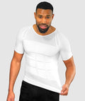 Curveless Men's Posture Corrector T-shirt | Anti Back Pain | Straightens Back and Shoulders | Compression | Undershirt | Short sleeves