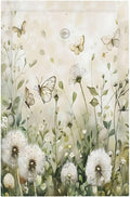 Dandelions Butterflies Watercolor Wildflowers Floral Light Switch Cover Plate 1 Gang No Device Blank Electrical Wall Plates Faceplate Decorative Switch Plate Covers for Bedroom Living Room Decor