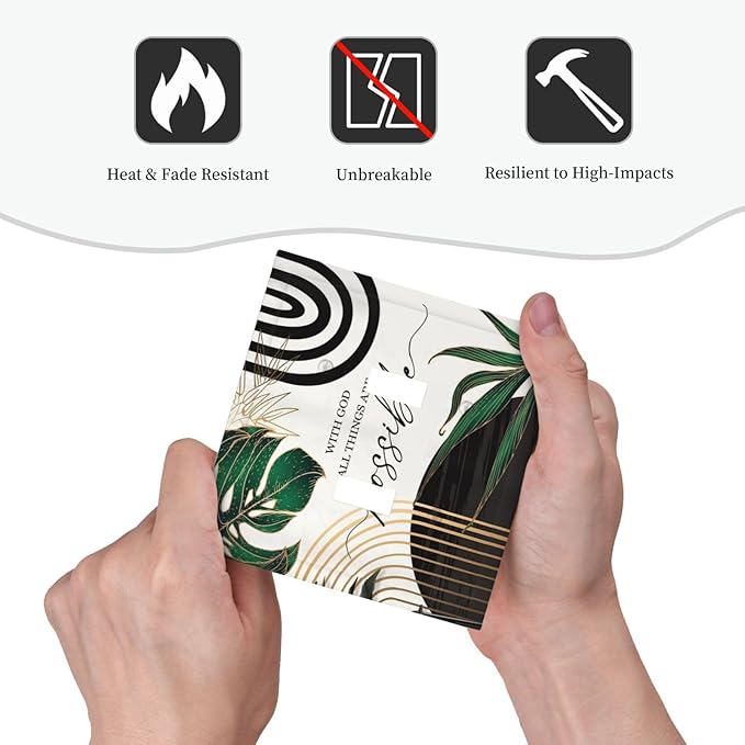 Boho Abstract Tropical Green Palm Leaf Mid Century Decorative Switch Plates 2 Gang Double Toggle Outlet Light Switch Cover Wall Plate Electrical Faceplate for Office Home Decor