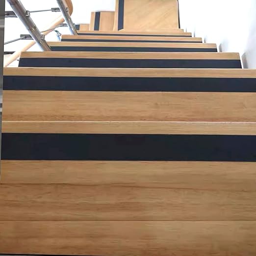 WELSTIK Anti Slip Traction Tape,Grip Tape, Friction,for Staircase Step Treads, Indoor, Outdoor (Black, 4" X 33')