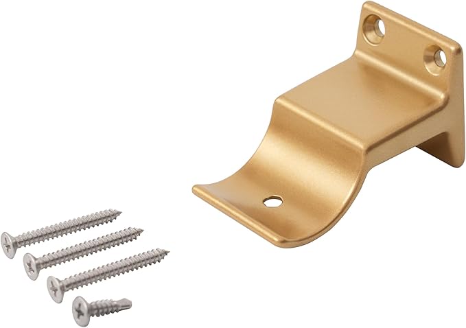 Handrails Kit，handrails mounting Auxiliary Bracket (Stainless Steel Precision Casting) Cherry Wood Grain Additional Bracket 1 PCS