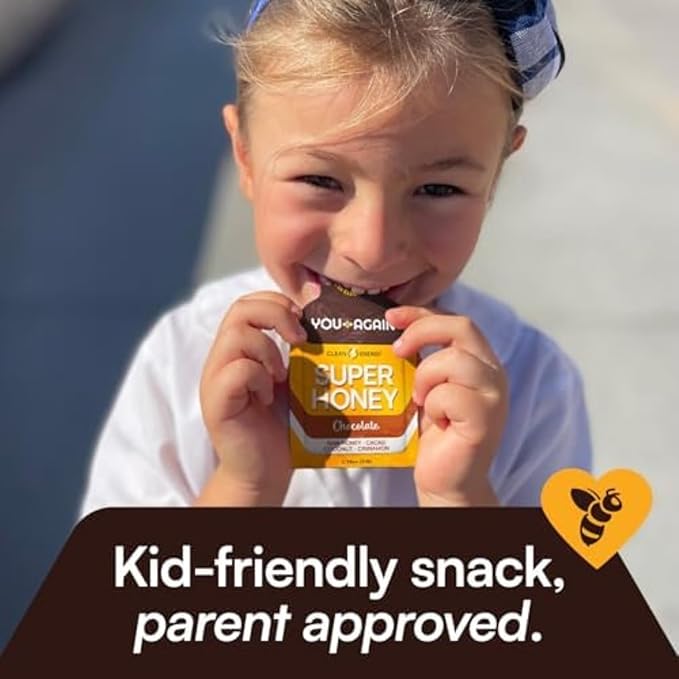 You Again Super Honey Packets - Variety | Workout Clean Energy Gel | Cycling, Endurance, Running Gel or Energy Snack | Paleo & Carnivore Snack | Gluten-Free | Made in USA | 12 Count