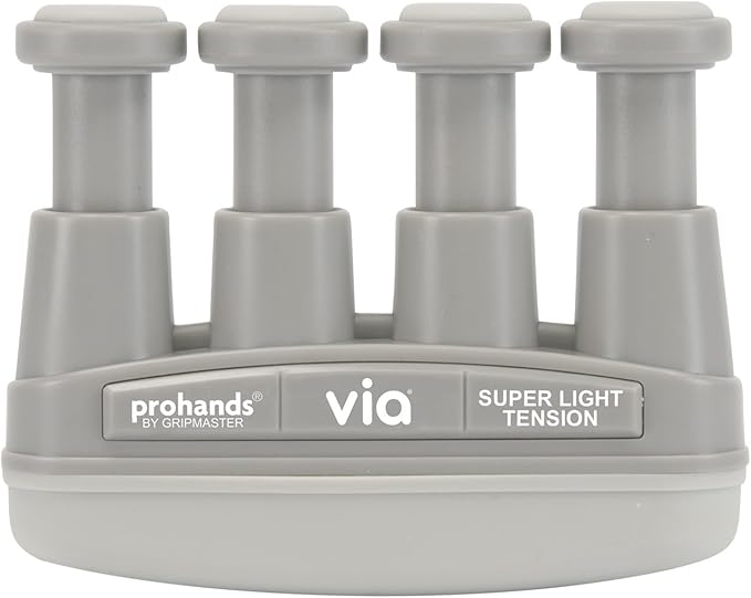 Prohands VIA Hand Exerciser, Finger Exerciser (Hand Grip Strengthener), Spring-Loaded, Finger-Piston System, Isolate and Exercise Each Finger