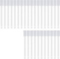 50 Pcs Disposable Crevice Cleaning Tool Crevice Brush Crevices Hole Cleaning Brush for Keyboards, Grooves, Stove, Table Corner and Small Spaces
