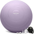YOTTOY Anti-Burst Exercise Ball for Working Out, Yoga & Pregnancy, Extra Thick Workout Ball for Physical Therapy & Fitness