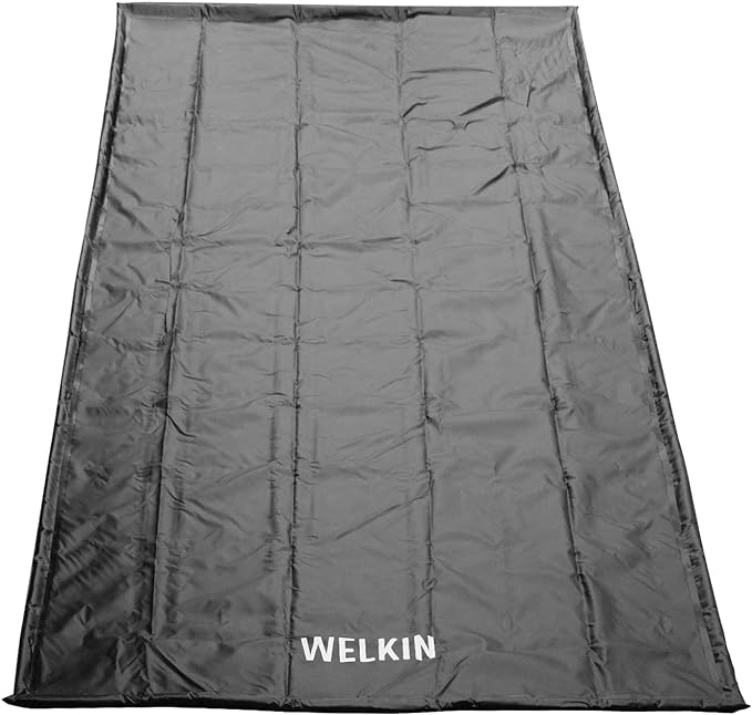 WELKIN Containment Mat,(8'5" x 22'),Non-Slip Garage Floor Mat - Heavy Duty Waterproof Protection from Snow, Rain and Mud for Cars
