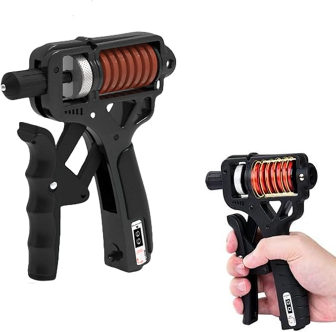 Grip strength trainer, Grip strength enhancer, Adjustable resistance 11-350 pounds (5-160 kilograms),Hand gripper strengthener can quickly strengthen the wrist, forearm and fingers, which is helpful for hand treatment and strength recovery