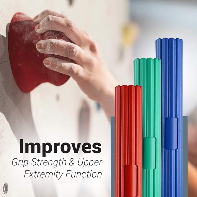 Logest Twist Hand Exerciser Bars for Physical Therapy - Relieves Tendonitis Pain & Improve Grip Strength - Tennis Elbow, Golfer's Elbow, Tendonitis, Wrist, Forearms Pain Relief Hand Therapy Bar