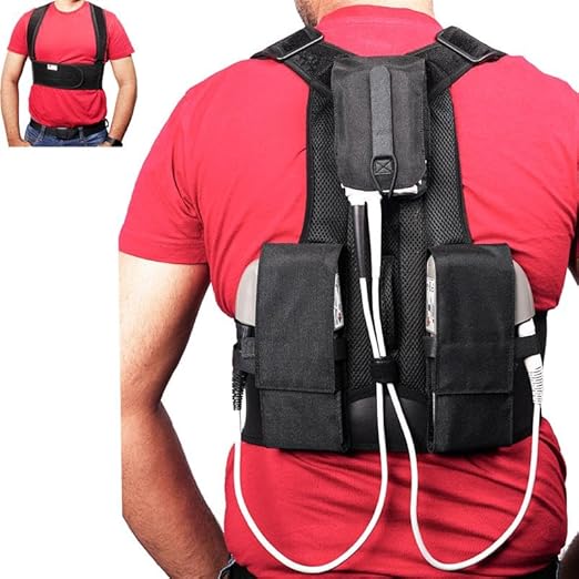 LVAD Active Pack – Posture-Correcting LVAD Support Vest | Comfortable and Functional for Active Lifestyles (XX-Large/3X-Large)