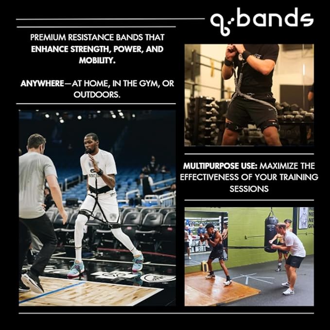 Durable Exercise Bands for Strength Training, Mobility & Stretching - Versatile Safety Sleeved Training Bands for Home, Gym or Outdoor Workouts