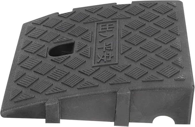 Plastic Slope Ramp Mat 10pcs 25X27X7Cm Outdoor Threshold Ramp Cushion Portable for Wheelchair and Vehicle Access