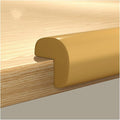 XPLKQXE Sharp Edge Safety Corner Edge Foam Padding, Edge Guards Bumpers Adhesive, Edge Corner Protector Guards for Table Edges & Sharp Corners(Woody,2pcs)