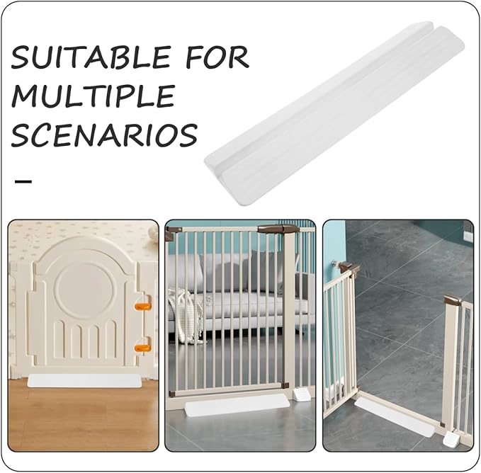 BESPORTBLE Safety Door Fixator Baby Gate Accessory with Non-Slip Pedalboard for Stairway and Doorway Baby Safety Gates