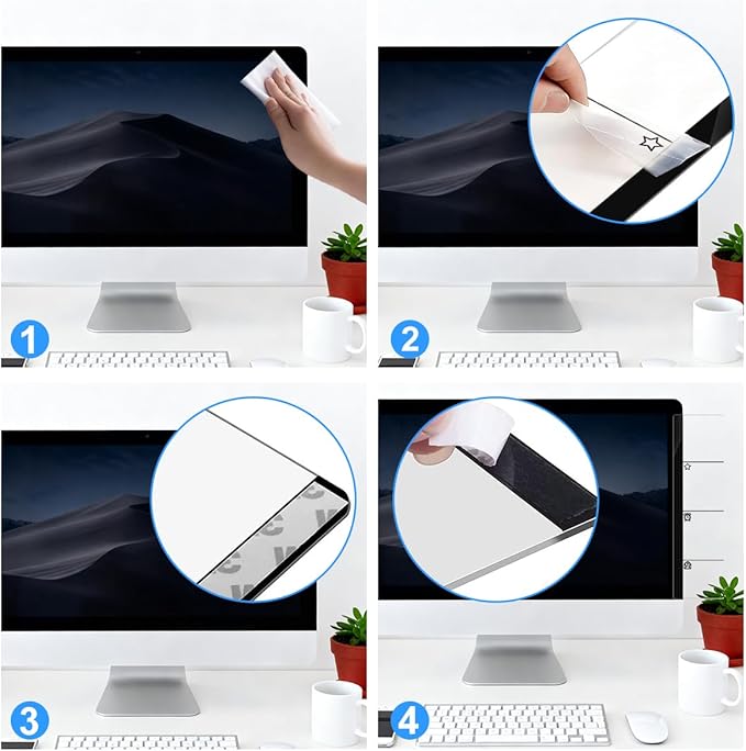 Computer Monitor Memo Board Daily Inspirational Quotes Logo Decor Monitor Message Board Sticky Notes Office Desk Accessories for Send Family Members Office Friends and Colleagues Gifts