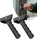 2Pcs Doorway Assist Handle Flip Up Grab Bar for Seniors & Mobility-Impaired Users, Providing Support & Balance, Non-Slip 300 LBS Capacity, Small Grab Handle for Steps/Stairs/Doorways