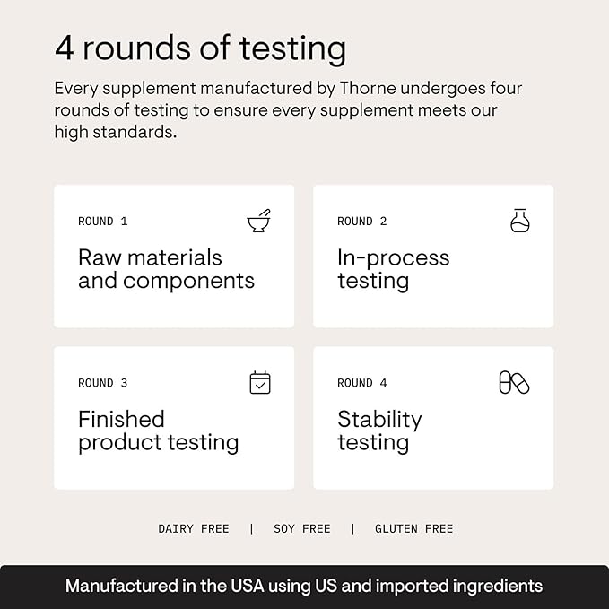 THORNE Creatine - Micronized Creatine Monohydrate Powder - Support for Muscles & Cognitive Function* - for Women & Men - Unflavored - NSF Certified for Sport - 5 g per Serving - 90 Servings