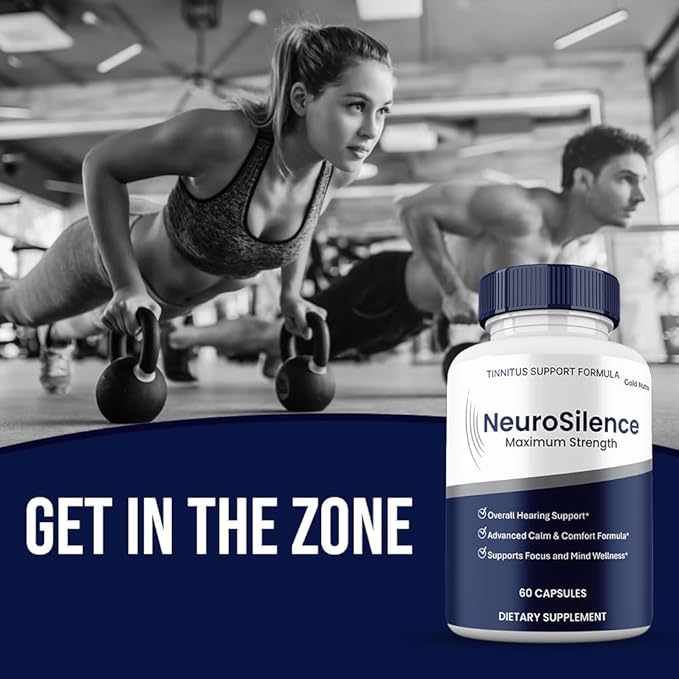 Neuro Silence Capsules, Maximum Strength Hearing and Brain Supplement, Advanced Premium Formula, NeuroSilence Pills (3 Pack)