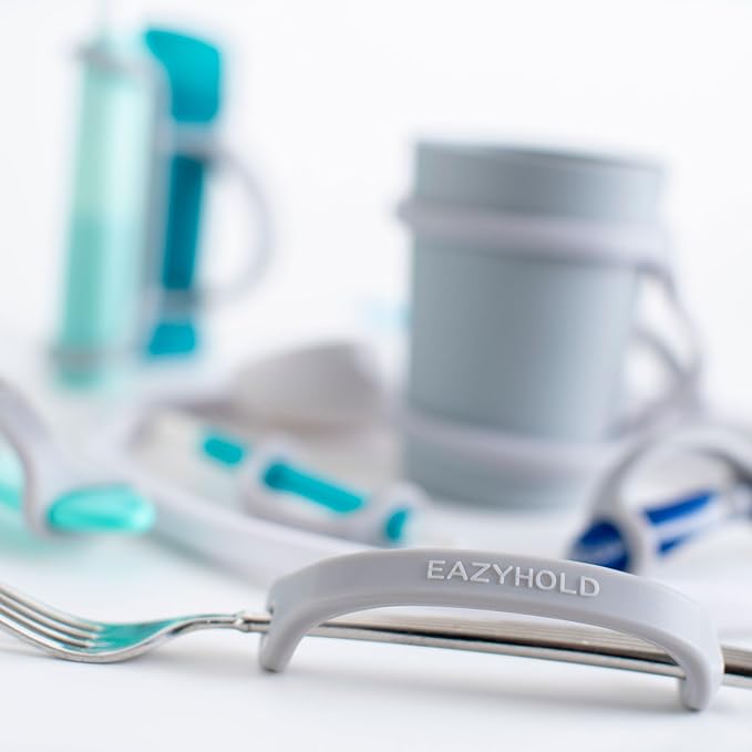 Essential Mobility Aid for Hands, Limbs - Includes 10 Sizes of Silicone Handles to Fit Items for Daily Living Activities, Assists Kids and Seniors with Limited Strength, Disabilities, Stroke Recovery