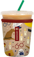 Sok It JavaSok Iced Coffee & Cold Soda Insulated Neoprene Cup Sleeve (Horcrux, Small: 16-20oz)